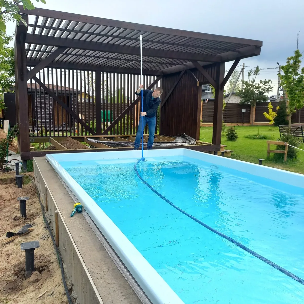 Копинговый бордюрный камень для бассейна Laguna в Междуреченске