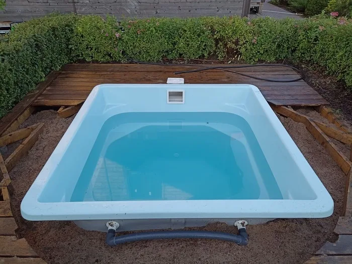 Композитная купель Laguna 2 — установка в Междуреченске