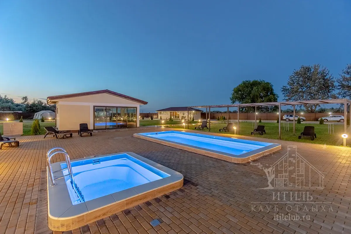 Композитная купель Laguna 3 — установка в Междуреченске